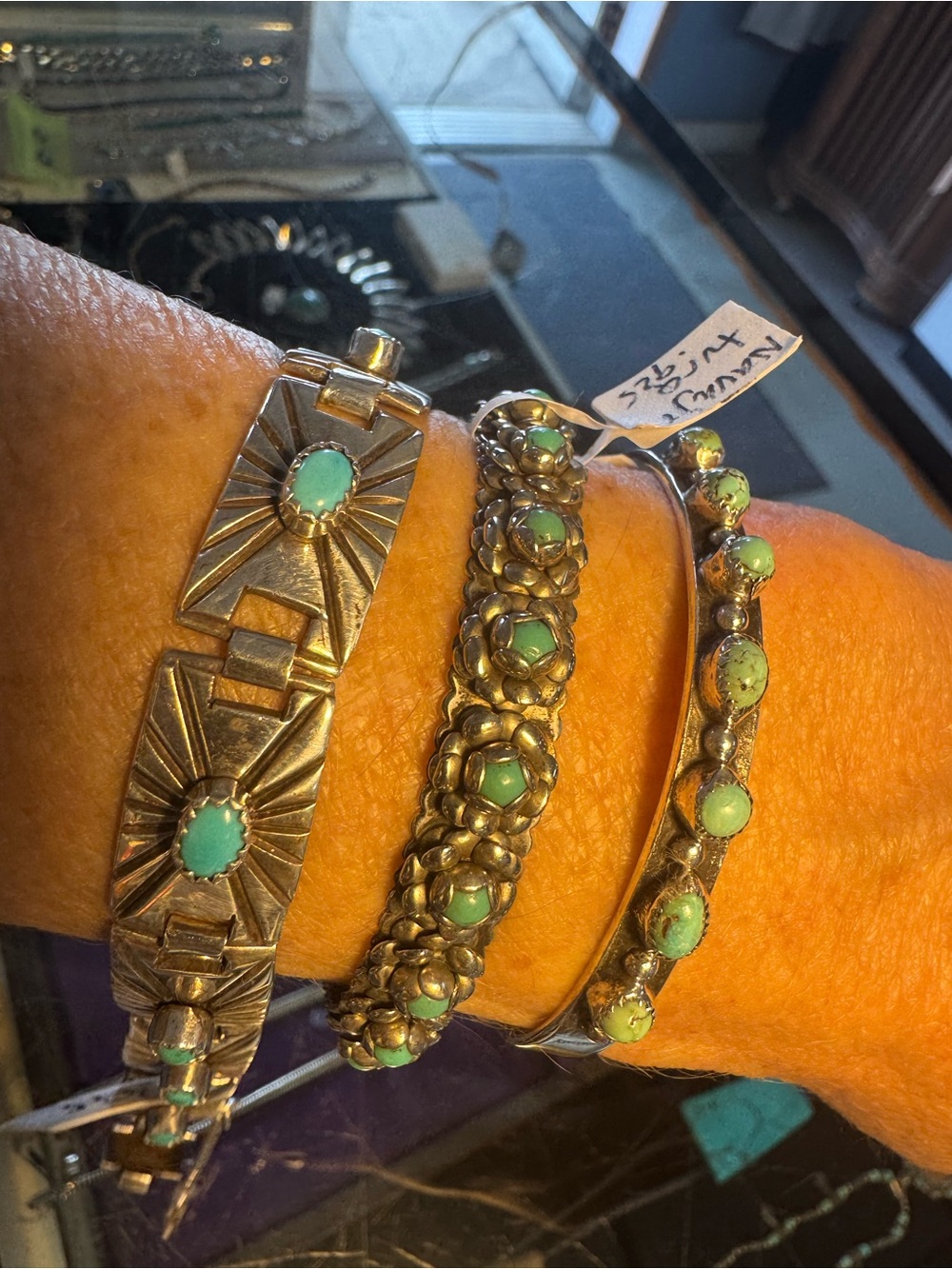 sterling turquoise bracelet